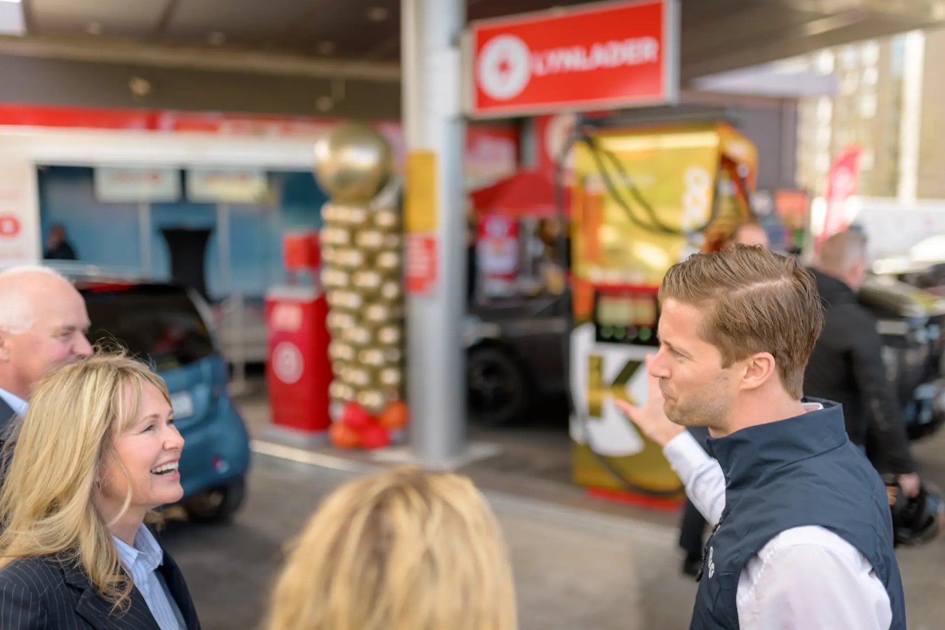 Circle K — Åpning av lader nr. 1000